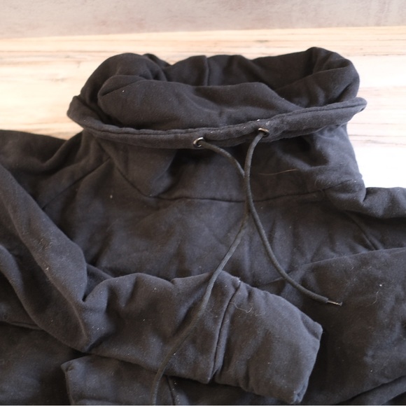 High Neck Crop Sweater Born Primitive Hoodie - Picture 7 of 7